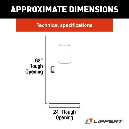 Picture of V000042629 Lippert Components Entry Door
