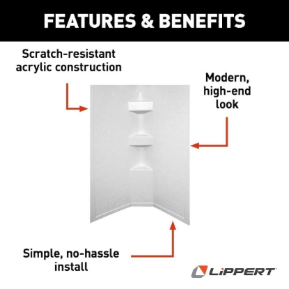 Picture of 306203 Lippert Components Shower Surround