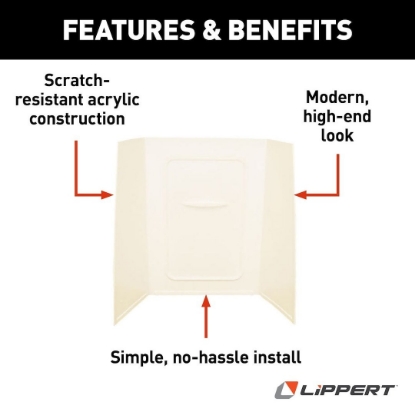 Picture of 209461 Lippert Components Shower Surround