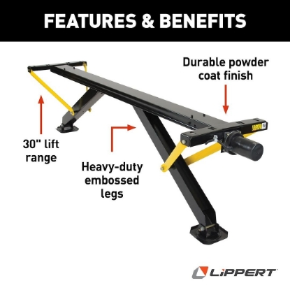 Picture of 337199 Lippert Components Trailer Stabilizer Jack Stand