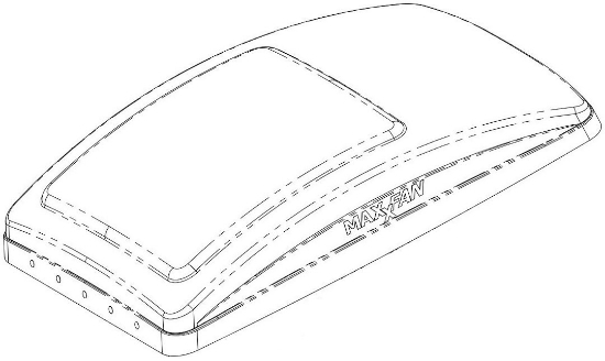 Picture of 530520 MaxxAir Ventilation Solutions Roof Vent Lid