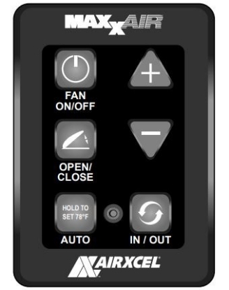 Picture of 00A03650K MaxxAir Ventilation Solutions Roof Vent Remote Control