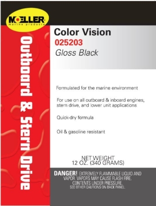 Picture of 25203 Moeller Marine Products Engine Paint