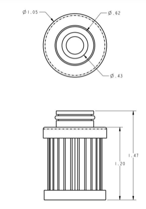 Picture of 1879799 Sierra Marine Fuel Filter
