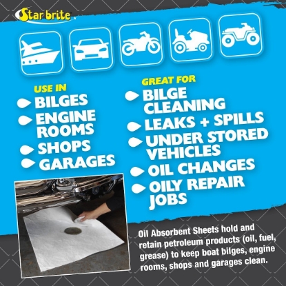 Picture of 91845 Star Brite Oil Absorbent