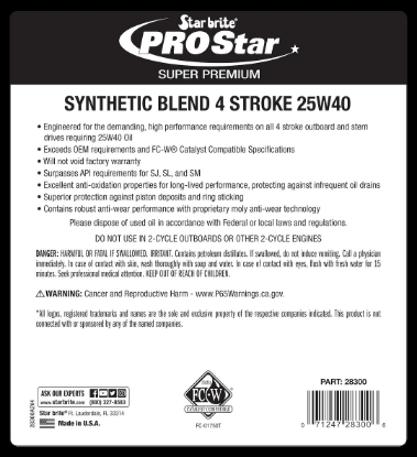 Picture of 28332 Star Brite Oil