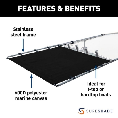 Picture of 2021026252 Taylor Made Boat T-Top Shade Extension