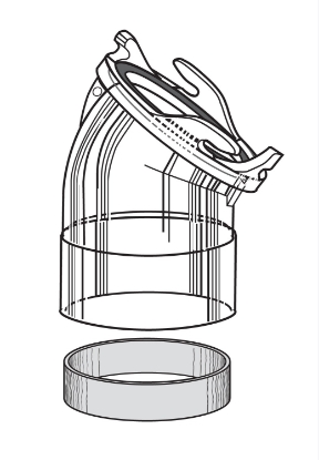 Picture of 70407 Thetford Sewer Hose Connector
