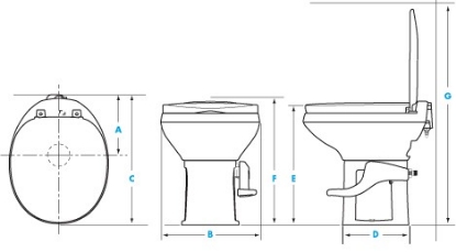 Picture of 42171 Thetford Toilet