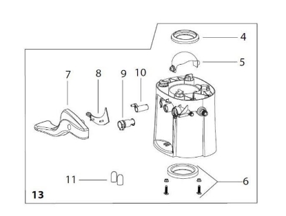 Picture of 42135 Thetford Toilet Base