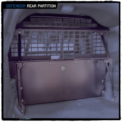 Picture of 3512045 Westin Public Safety Rear Seat Partition